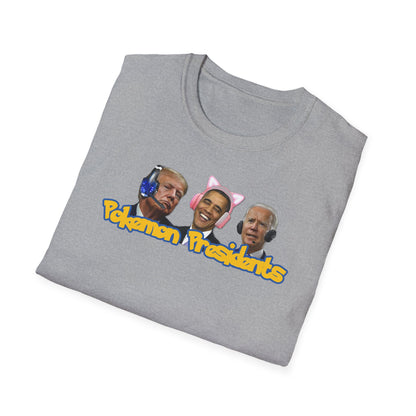 Pokemon Presidents Unisex Softstyle T-Shirt