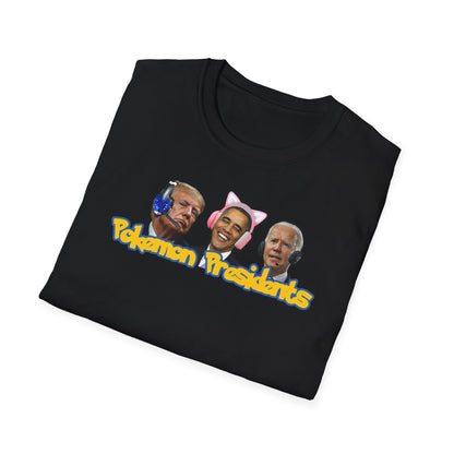 Pokemon Presidents Unisex Softstyle T-Shirt