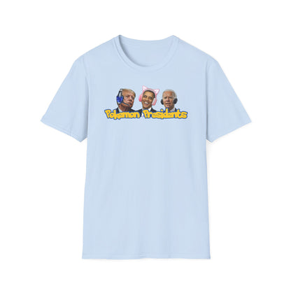 Pokemon Presidents Unisex Softstyle T-Shirt