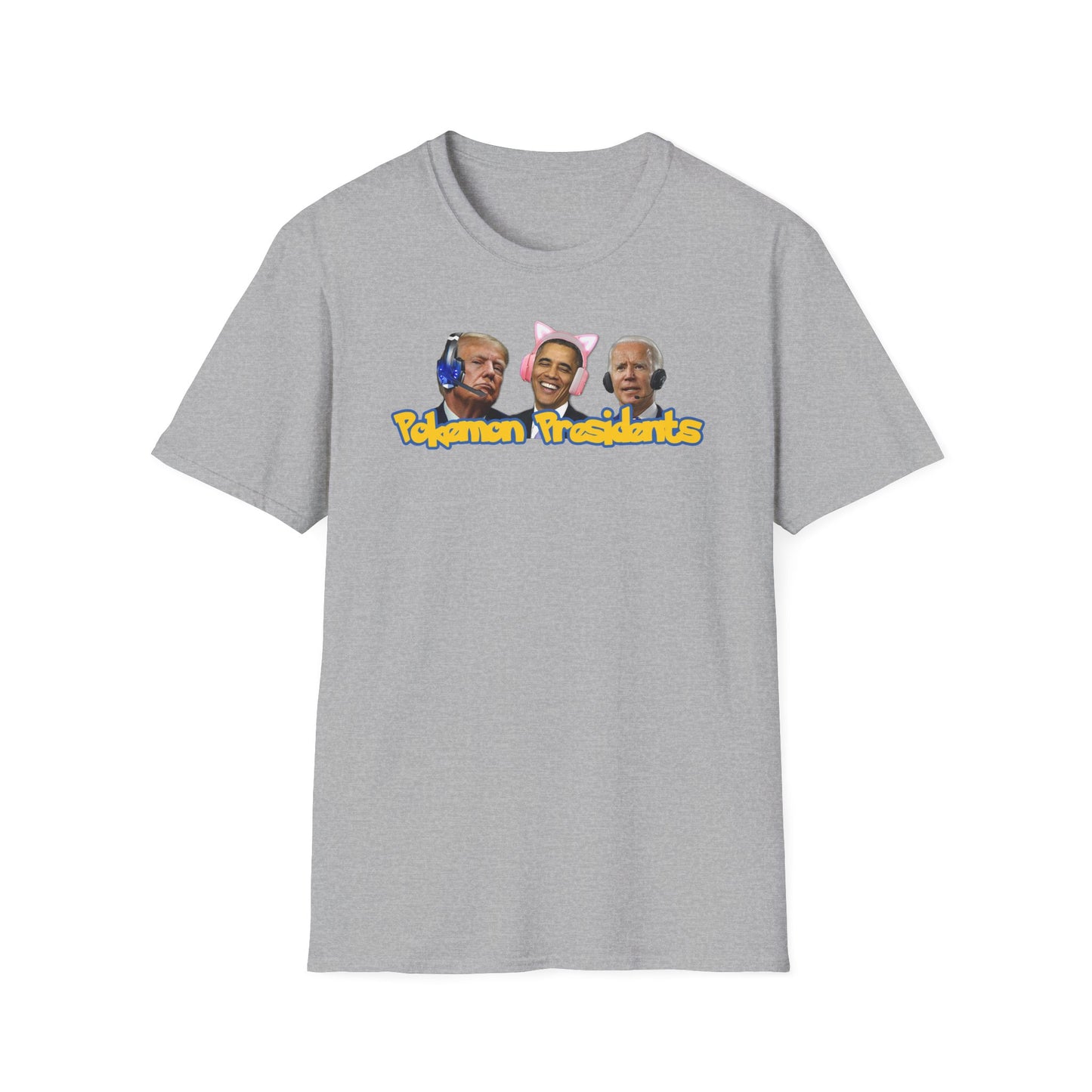 Pokemon Presidents Unisex Softstyle T-Shirt