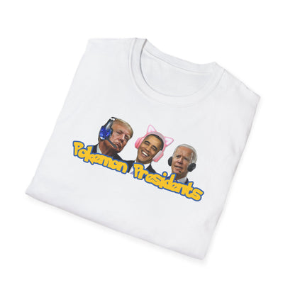 Pokemon Presidents Unisex Softstyle T-Shirt