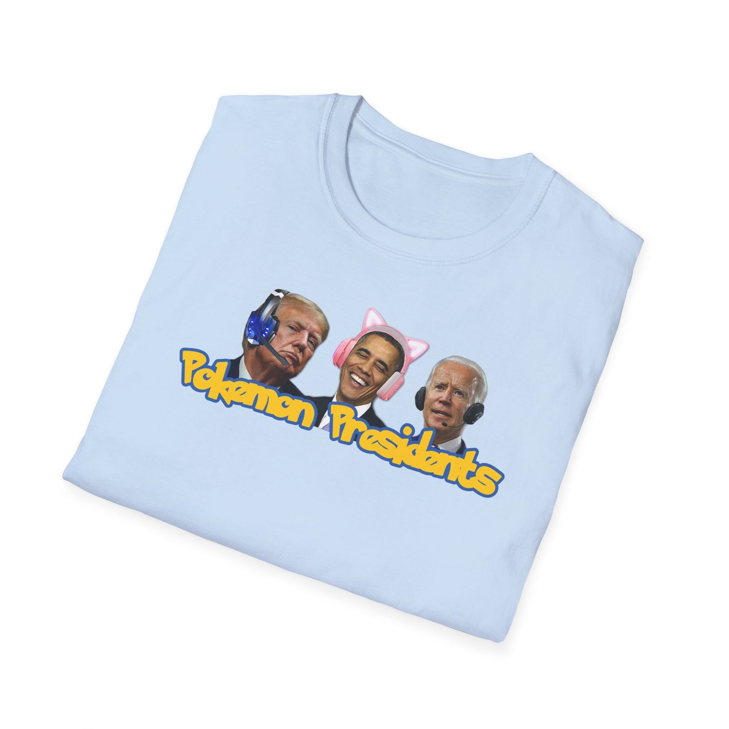 Pokemon Presidents Unisex Softstyle T-Shirt