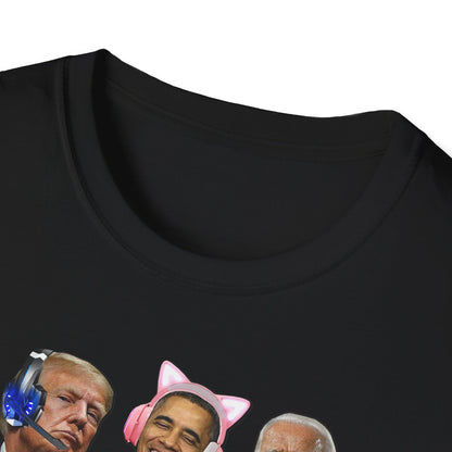 Pokemon Presidents Unisex Softstyle T-Shirt