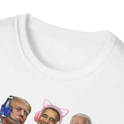 Pokemon Presidents Unisex Softstyle T-Shirt