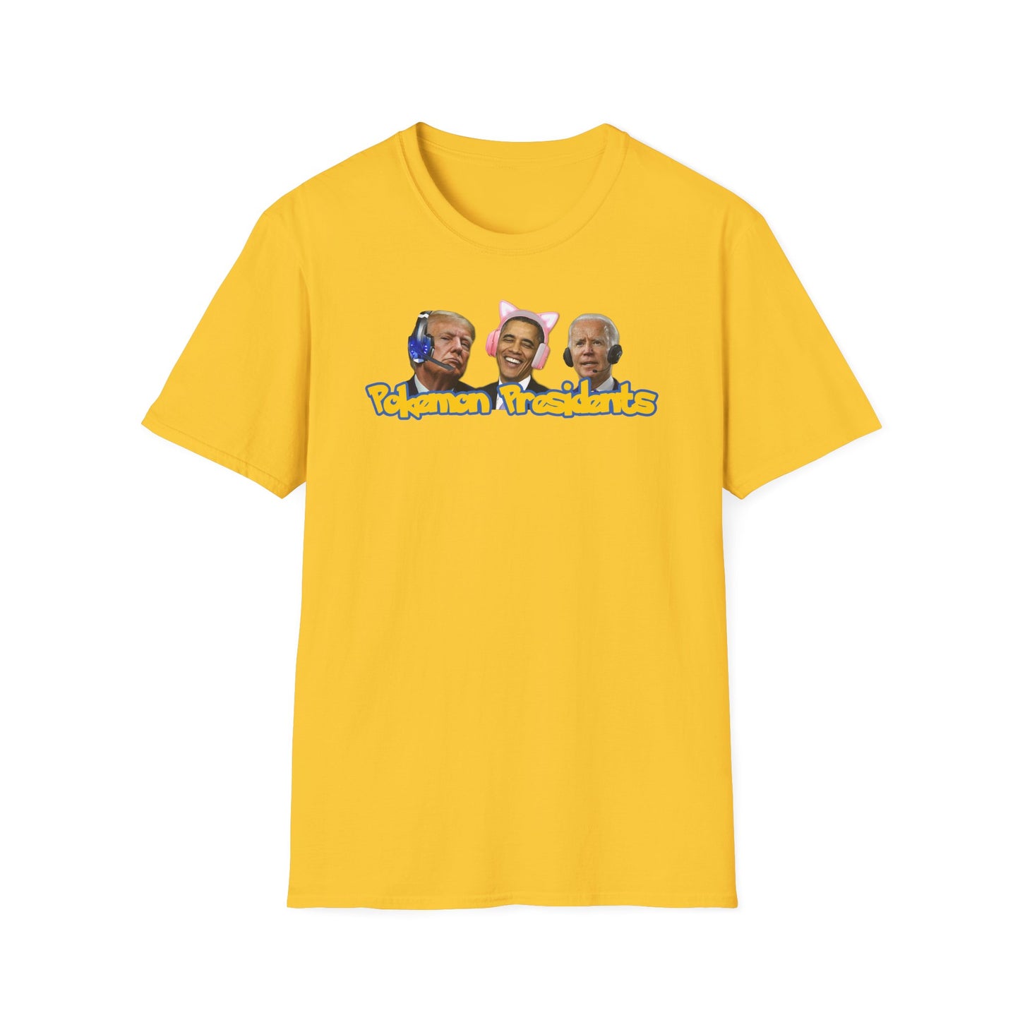 Pokemon Presidents Unisex Softstyle T-Shirt